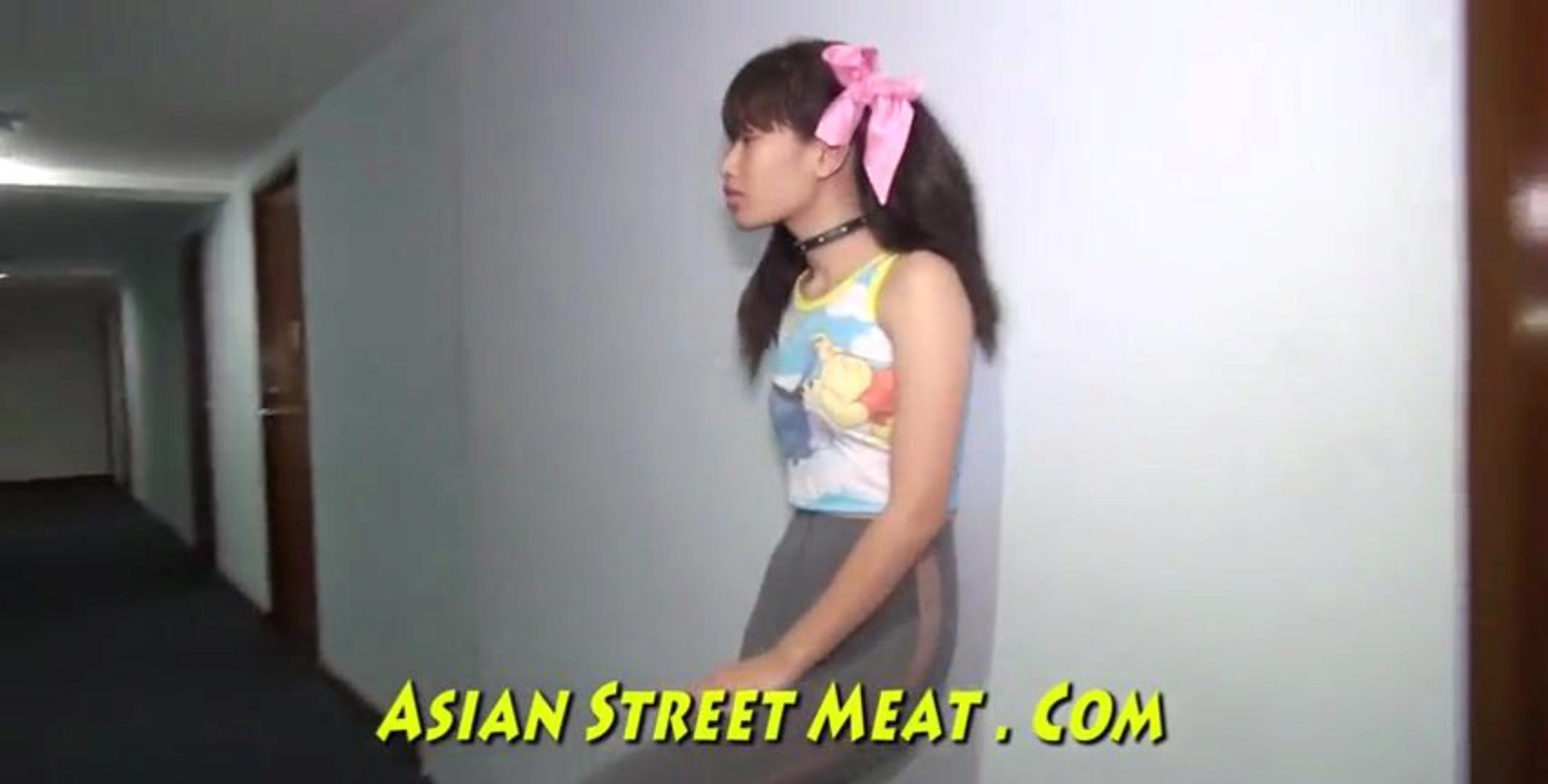Alle Små Titte Thai Jente Buggered Opp Botty Asiatisk Street Ameatcom bilde